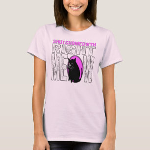 Schließen Sie Ihren Mund - rechten MEOW! T-Shirt