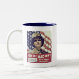 SCHLIESSEN SIE JETZT DEM WAC BEI ZWEIFARBIGE TASSE