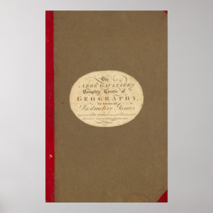 Schließen Sie Kurs von Geografie ab Poster