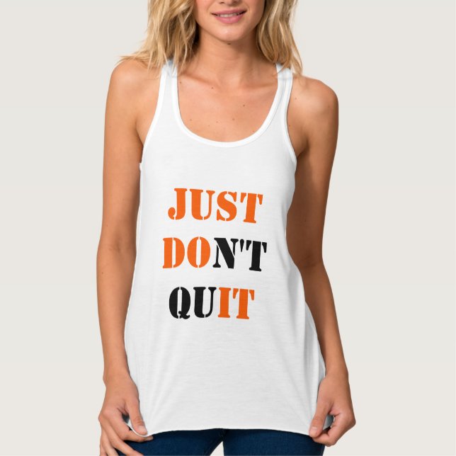 SCHLIESSEN SIE NICHT. TANK TOP (Vorderseite)