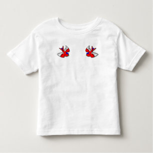 Schließen Sie oben Ihr Kleinkind T-shirt