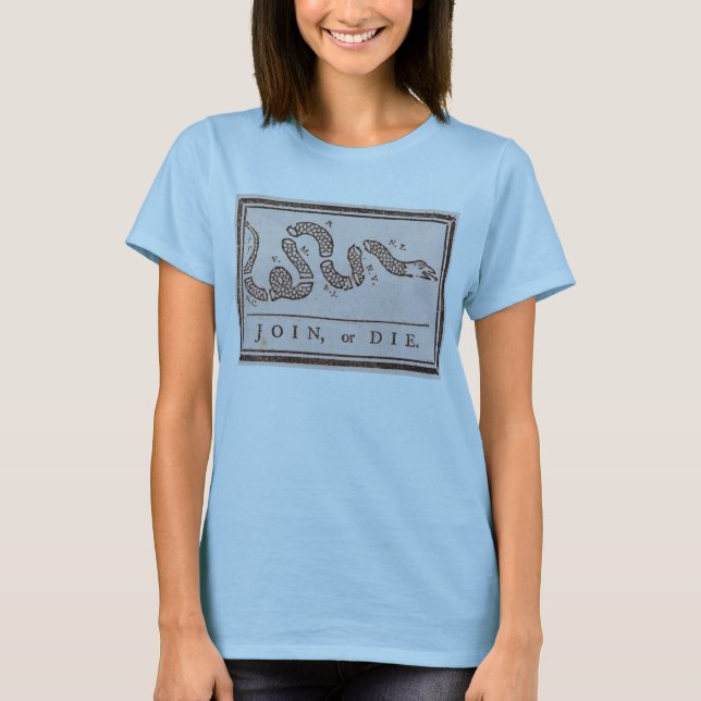 Schließen Sie sich an oder die URSPRÜNGLICHEM T-Shirt (Vorderseite)
