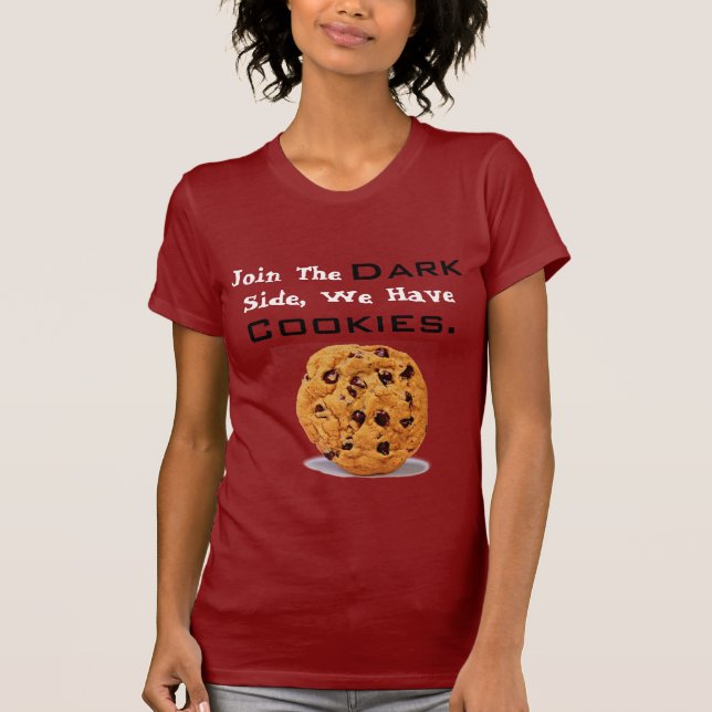 Schließen Sie sich der dunklen Seite an T-Shirt (Vorderseite)