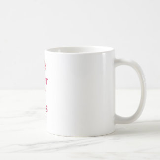 Schließen Sie und küssen Sie mich Tasse