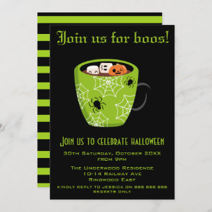 SCHLIESSEN SIE UNS FÜR BOOS HALLOWEEN-PARTY BEI EINLADUNG