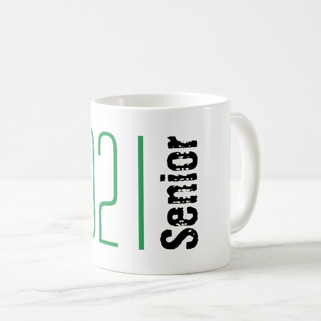 Schließend Grüne Kaffeekasse 2021 Kaffeetasse (VorderseiteRechts)