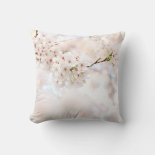 SCHLIESSENDE FOTOGRAFIE WEISSE CHERRY BLOSSOME KISSEN