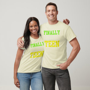 SCHLIESSLICH ACHTZEHN Geburtstags-T-Shirt T-Shirt
