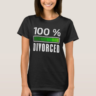 Schließlich Scheidung von geschieden Party Ex Ehem T-Shirt