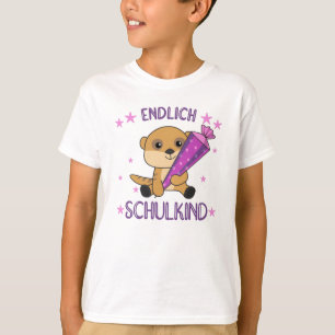 Schließlich Schoolkind Faithity School Bag School T-Shirt