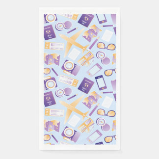 Schließlich Urlaub und Reisen im Sommer wieder Serviette