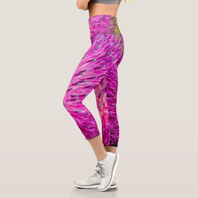 Schließung der Milchdistel Capri Leggings (Links)
