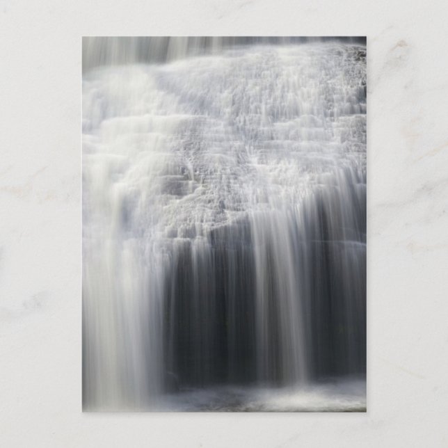 Schließung von Dingmans Falls Postkarte (Vorderseite)