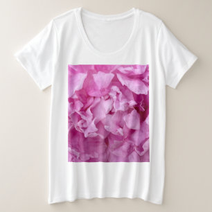 Schließung von rosafarbenen Pfannenbäumen Große Größe T-Shirt