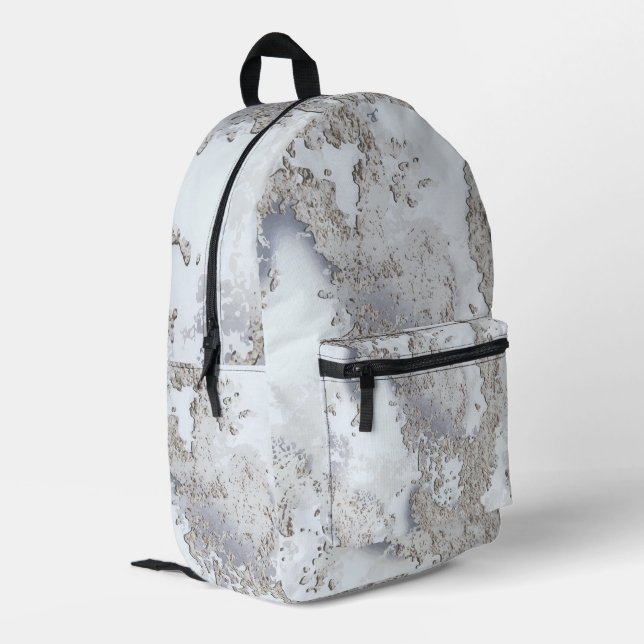 Schlips Bedruckter Rucksack (Rückseitige Ecke links)