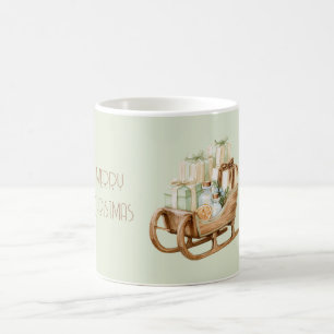 Schlitten Minze Geschenke Weihnachten Kaffeetasse