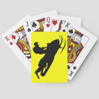 Schlitten-Spielkarten Spielkarten