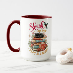 Schlittenfahren den ganzen Tag, Lesen die ganze Na Tasse