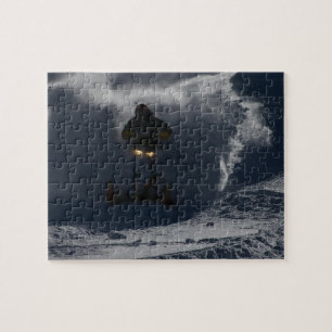 Schlittenlandungspuzzlespiel Puzzle