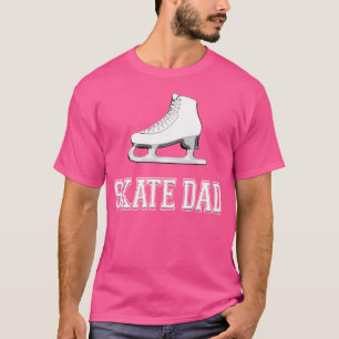 Schlittschuh-Vater-Bahnbekleidung für Väter von Ei T-Shirt
