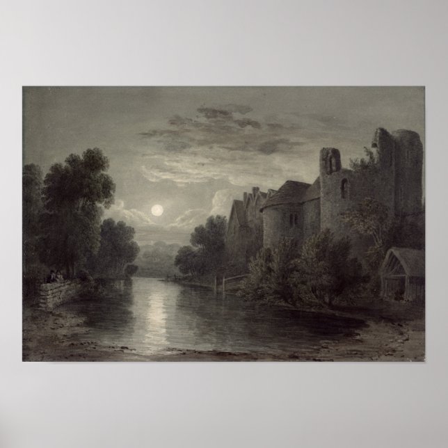Schloss Allington, in der Nähe von Maidstone, Kent Poster (Vorne)