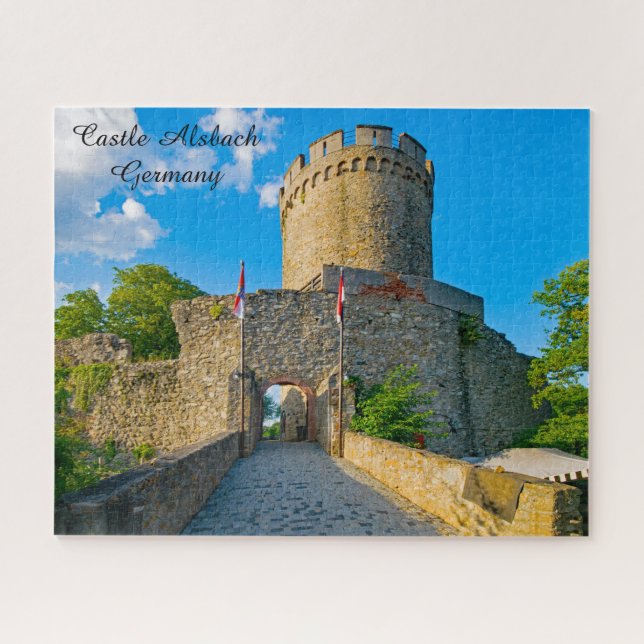 Schloss Alsbach Deutschland. Jigsaw Puzzle (Horizontal)