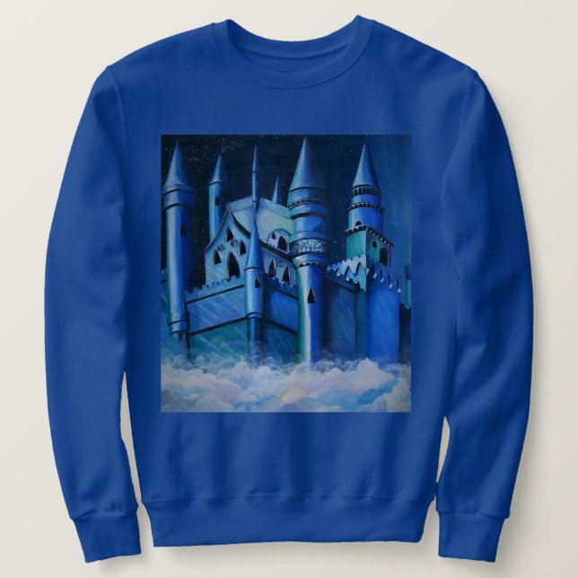 Schloss am Himmel Sweatshirt (Design vorne)