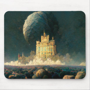 Schloss am Rande der Weltanschauung - Sci-Fi Mousepad