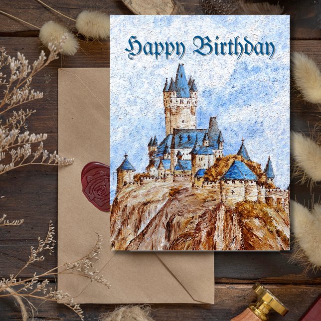 Schloss am Rhein Postkarte (Von Creator hochgeladen)