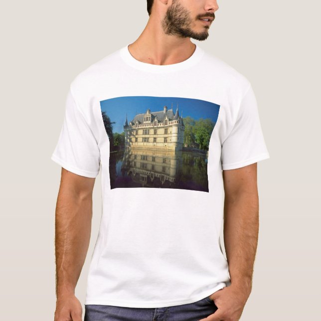 Schloss Azay-le-Rideau, Indre-et-Loire, T-Shirt (Vorderseite)