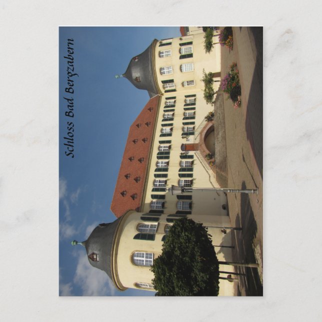 Schloss Bad Bergzabern Postkarte (Vorderseite)