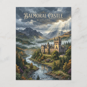 Schloss Balmoral Vereinigtes Königreich Postkarte