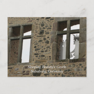 Schloss Beauty - Sababurg Deutschland Postkarte