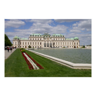 Schloss Belvedere, Wien, Österreich Poster