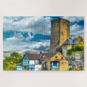 Schloss Blankenstein Deutschland. Puzzle