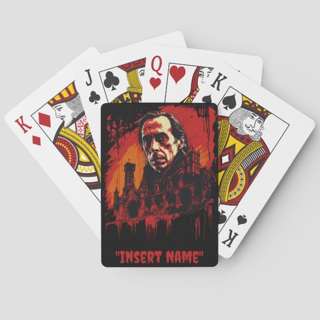 Schloss Bloodmoon Spielkarten (Rückseite)