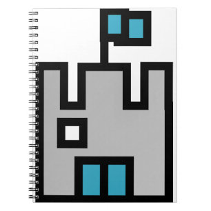 Schloss Blue Notizblock