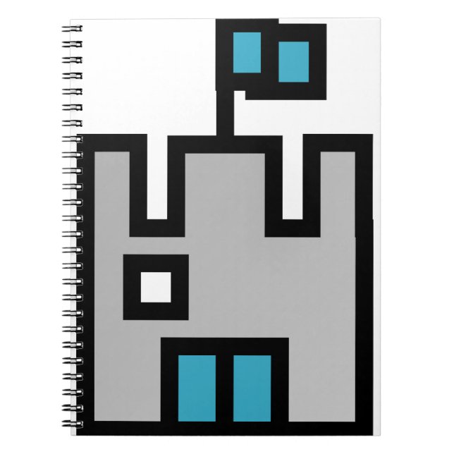 Schloss Blue Notizblock (Vorderseite)