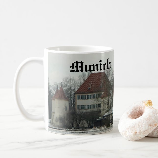 Schloss Blutenburg München Tasse (Mit Donut)