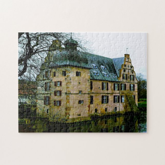 Schloss Bodelschwingh Deutschland. Puzzle (Horizontal)