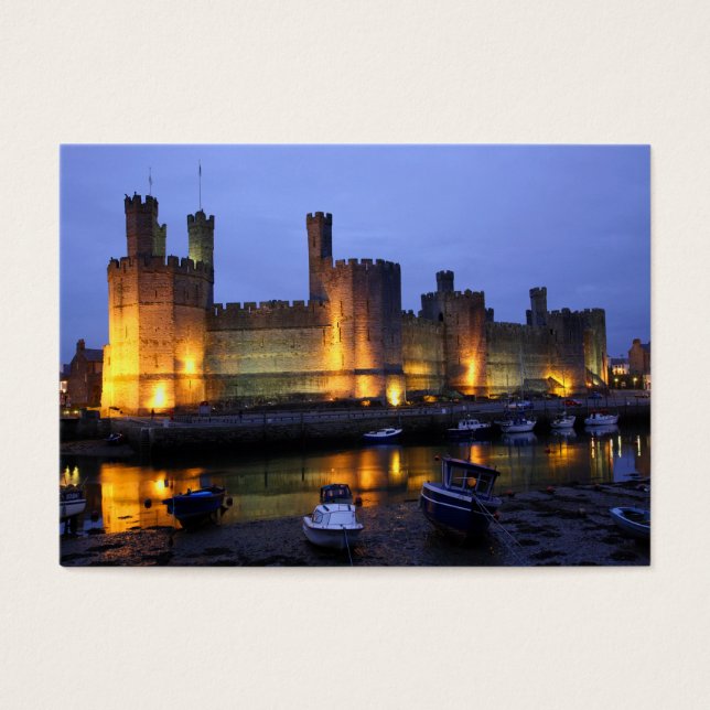 Schloss Caernarfon (Vorderseite)