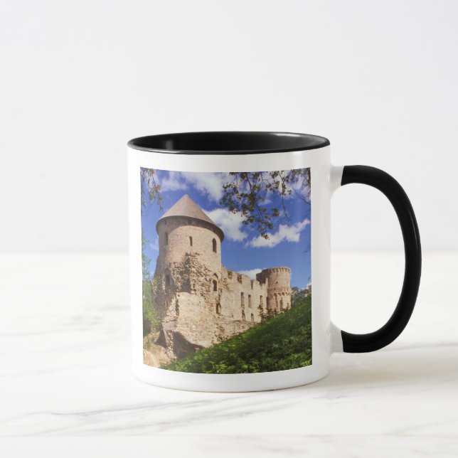 Schloss Cesis in Mittelletten. Tasse (Rechts)