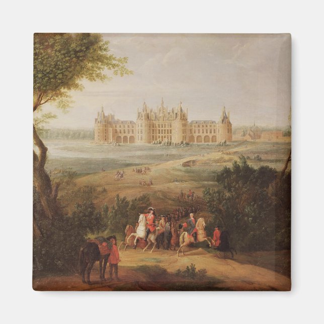 Schloss Chambord, 1722 Magnet (Vorne)