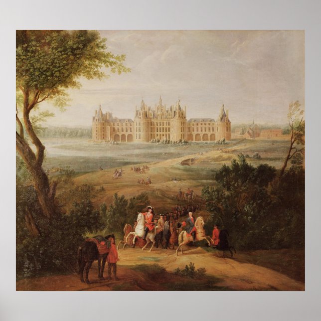 Schloss Chambord, 1722 Poster (Vorne)