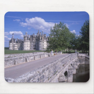 Schloss Chambord, Loire-Tal, Frankreich Mousepad