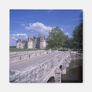 Schloss Chambord, Loiretal, Frankreich Magnet