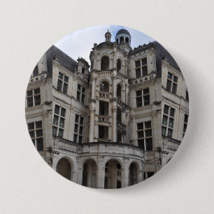 Schloss Chambord, Treppe von Leonardo da Vinci. Button