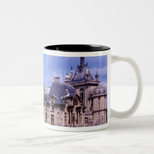Schloss Chantilly, Oise, Frankreich Zweifarbige Tasse