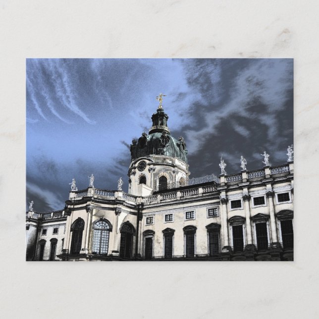 Schloss Charlottenburg in Berlin Deutschland Postkarte (Vorderseite)