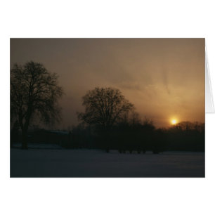 Schloss Charlottenhof, Sonnenuntergang